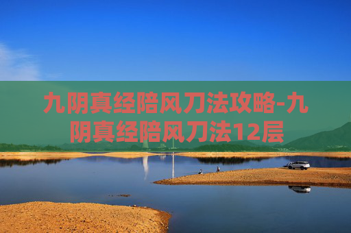 九阴真经陪风刀法攻略-九阴真经陪风刀法12层