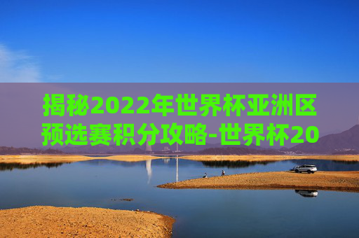 揭秘2022年世界杯亚洲区预选赛积分攻略-世界杯2022亚洲预选赛第二名积分榜