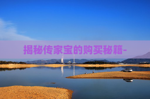 揭秘传家宝的购买秘籍-