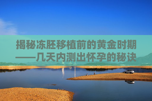 揭秘冻胚移植前的黄金时期——几天内测出怀孕的秘诀-放2个冻胚一般会成功几个