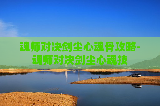 魂师对决剑尘心魂骨攻略-魂师对决剑尘心魂技